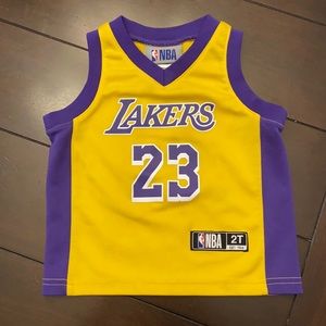 Lakers Lebron James Jersey Toddlers 2T